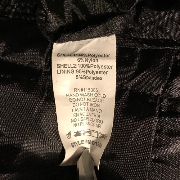 Do & Be Black Strapless Party MiniDress Sz S Lined - Picture 5 of 5